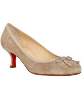 Christian Louboutin stone suede Marcia Balla 45 pumps   up 