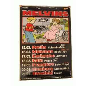  Melvins Poster Concert German Tour Frank Kozik Image 