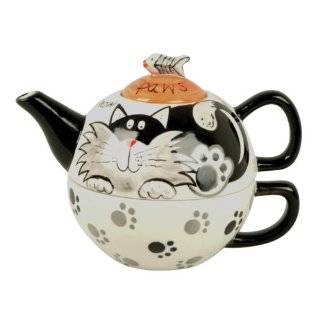 Price & Kensington Tea For One, Paws for Tea Cat Design