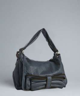 Tylie Malibu navy leather Underground Cherie shoulder bag   