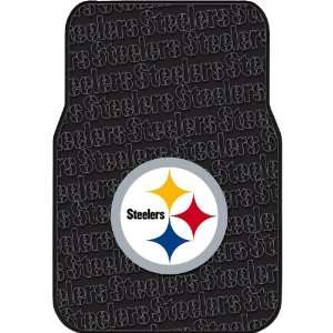  Pittsburgh Steelers Rubber Car Floor Mats Auto: Sports 