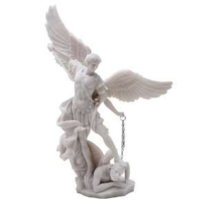  Saint Michael Archangel Crushing Lucifer on His Feet 