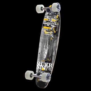 Sector 9 City Crusher Cosmic Cruiser Skateboard Mini Longboard 8 X 29 