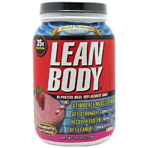  Labrada Nutrition Lean Body Strawberry Ice Cream 2.47lb 