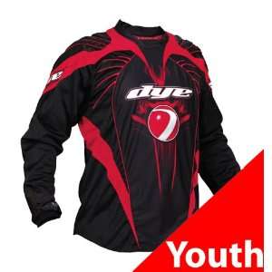  Dye C9 Youth Paintball Jersey   Red