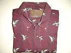 MENS CLEARWATER OUTFITTERS DUCK THEME SHIRT SIZE LARGE
