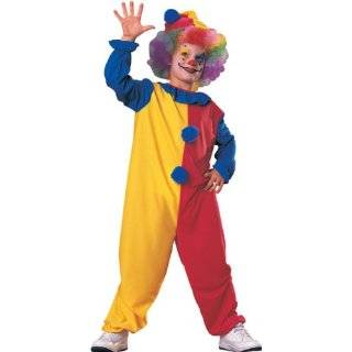 Haunted House Childs Clown Costume, Medium