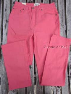 Womens St Johns Bay Jeans Sweet Coral Pink SZ 16 UT  