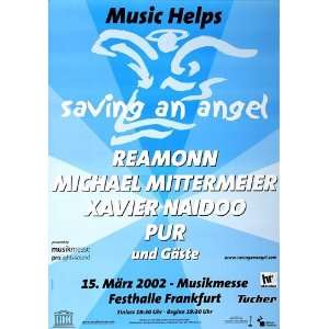  Saving an Angel   Music Helps 2002   CONCERT   POSTER from 