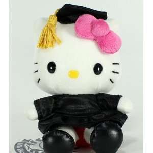  Hello Kitty 2012 Graduation Plush Toy Black: Everything 