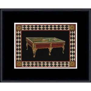  Lets Play Billiards II by Unknown   Framed Artwork
