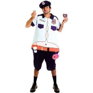   Group Donut Police Adult Costume / Blue   One Size 