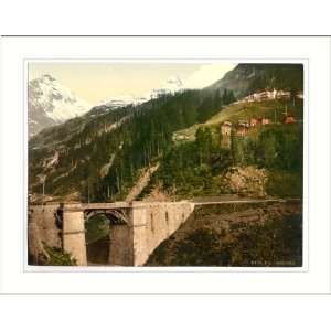Simplon Pass Berisal Valais Alps of Switzerland, c. 1890s, (M) Library 