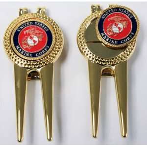  US Marine Corps Divot Repair Tool with Magnetic Ball 