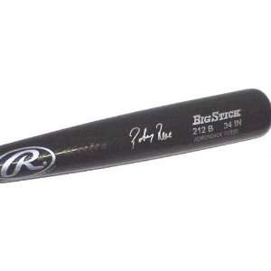  Pokey Reese Autographed Baseball Bat: Sports & Outdoors