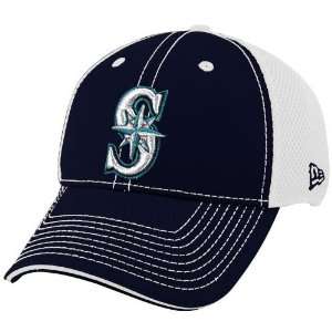  New Era Seattle Mariners Navy Blue Neocontrast 2 Fit Hat 