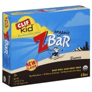 Clif Bar, S`Mores, 6 x 1.27 O (Pack of 6)  Grocery 