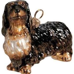   to the World Collectibles   Long Hair Dachshund Dog: Home & Kitchen