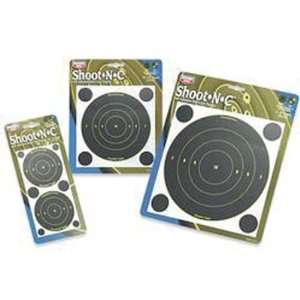  Shoot N C Targets 5.5 Round Bullseye 50 Per Pack Sports 