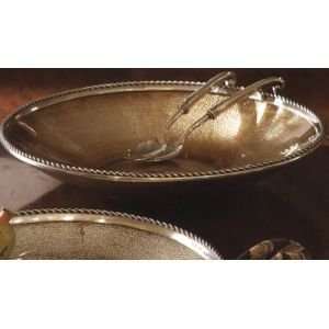  Arte Italica Metallico Large Serving Bowl 17 Inch: Home 