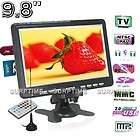   Wide Mini TFT LCD Analog TV Color Car Monitor Support SD/MMC + AVI/MP3