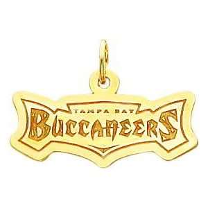  14K Gold NFL Tampa Bay Buccaneers Charm: Sports & Outdoors
