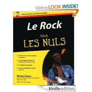 Le Rock Pour les Nuls (French Edition) Nicolas DUPUY, Francis Zegut 