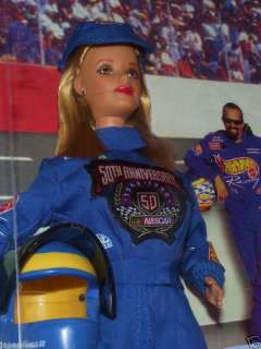 BARBIE 50TH ANNIVERSARY NASCAR COLLECTOR EDITION KYLE PETTY