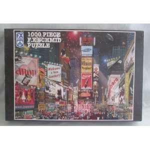  1999 FX Schmid Times Square Millennium Celebration Jigsaw 