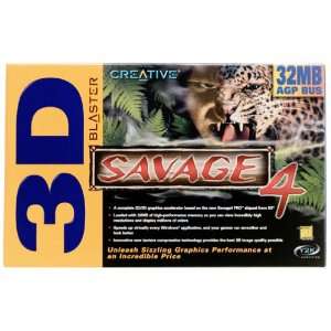 Creative Labs 3DB6901 3D Blaster Savage4 AGP 32