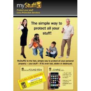  myStuffID Loss Protection Service   Gold Package 