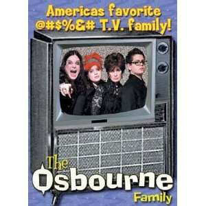  The Osbourne Family , 3x4