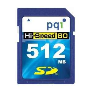  pqi 512MB 60X Hi Speed Secure Digital Memory Card (SD 