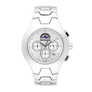  Colorado Rockies Hall Of Fame Sterling Silver Watch 