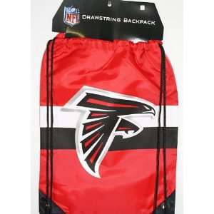 Atlanta Falcons NFL Logo Drawstring Backpack:  Sports 