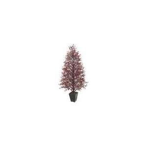   Glittered Berry Christmas Topiary Tree #XB:  Home & Kitchen
