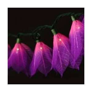  String Lights, Tropical Bloom Flowers, Lavender: Patio 
