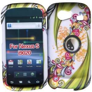 Green Leaves Samsung Nexus S i9020 Case Cover Hard Phone Case Snap on 