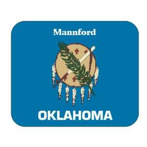  US State Flag   Mannford, Oklahoma (OK) Mouse Pad 