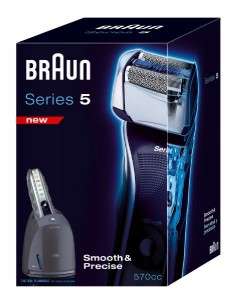 New Braun Series 5 570cc Cordless Rechargeable Mens Electric Shaver w 