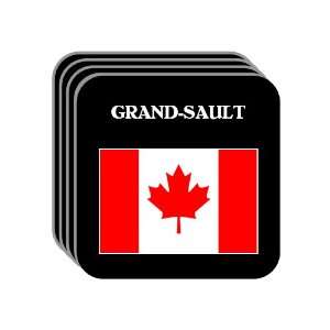  Canada   GRAND SAULT Set of 4 Mini Mousepad Coasters 