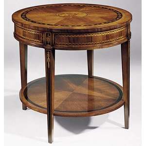  Two tier Inlaid Table