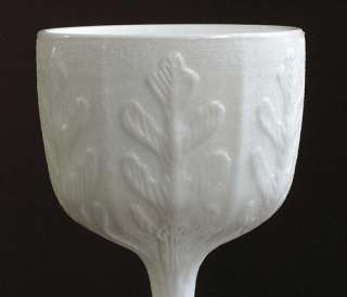   Oak Leaf Leaves Footed Vase Goblet Chalice Florist FTD 1975  