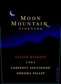 Moon Mountain Estate Reserve Cabernet Sauvignon 2004 