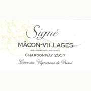 Vignerons des Terres Secretes Macon Villages Chardonnay 2007 