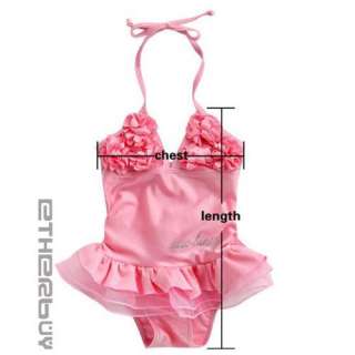 Girl Swimwear Child Baby Tankini Swimsuit SZ 2,3,4,5,6T  
