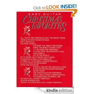 Christmas Favorites Easy Guitar Mark Phillips  Kindle 