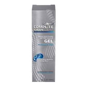 Gillette Complete Skincare Soothing After Shave Gel   3.4oz   10 Pack 