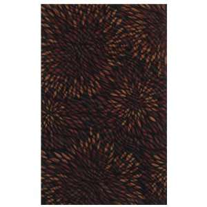 Centre Street Collection Fling Black Contemporary Area Rug 5.00 x 8.00 