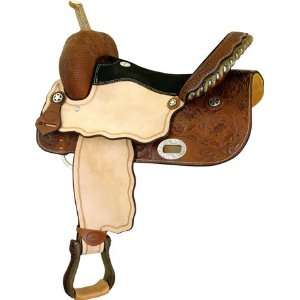  Billy Cook Runnin Tres Aces Barrel Saddle: Sports 